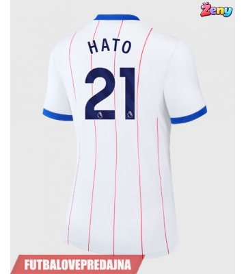 Lacne Ženy Futbalové dres Chelsea Jorrel Hato #21 2026-27 Krátky Rukáv - Tretina